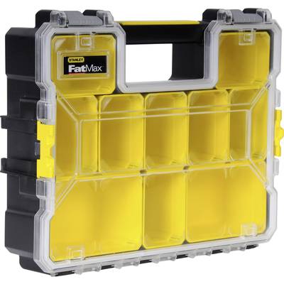 STANLEY 1-97-521 FatMax 10 Boîte à outils plastique jaune