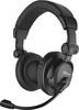 Trust Como Micro-casque supra-auriculaire filaire noir volume réglable, pliable ordinateur
