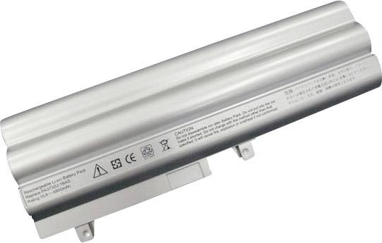 Beltrona Batterie d'ordinateur portable TOSPA3732HHSILBER 10.8 V 6600 mAh Toshiba-1