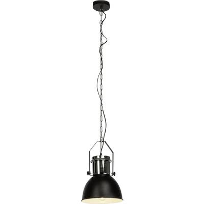 Luminaire à suspendre 1x E27 sans ampoule Brilliant Salford 93590/76 noir, chrome 1 pc(s)