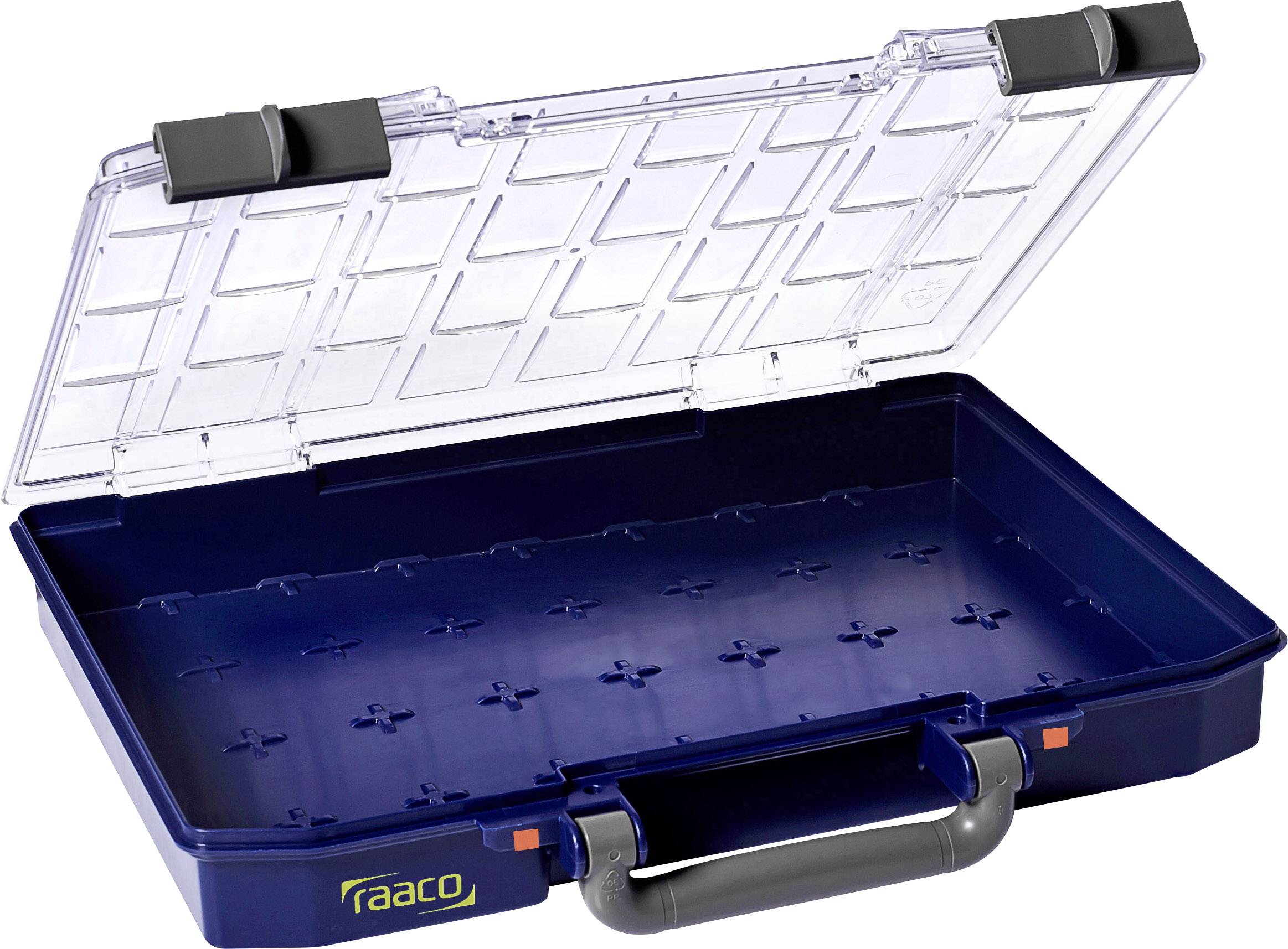 raaco CarryLite 55 4x8-0 Coffret de rangement (L x l x H) 337 x 278 x 57 mm Nombre de compartiments: 0 avec poignée Box 