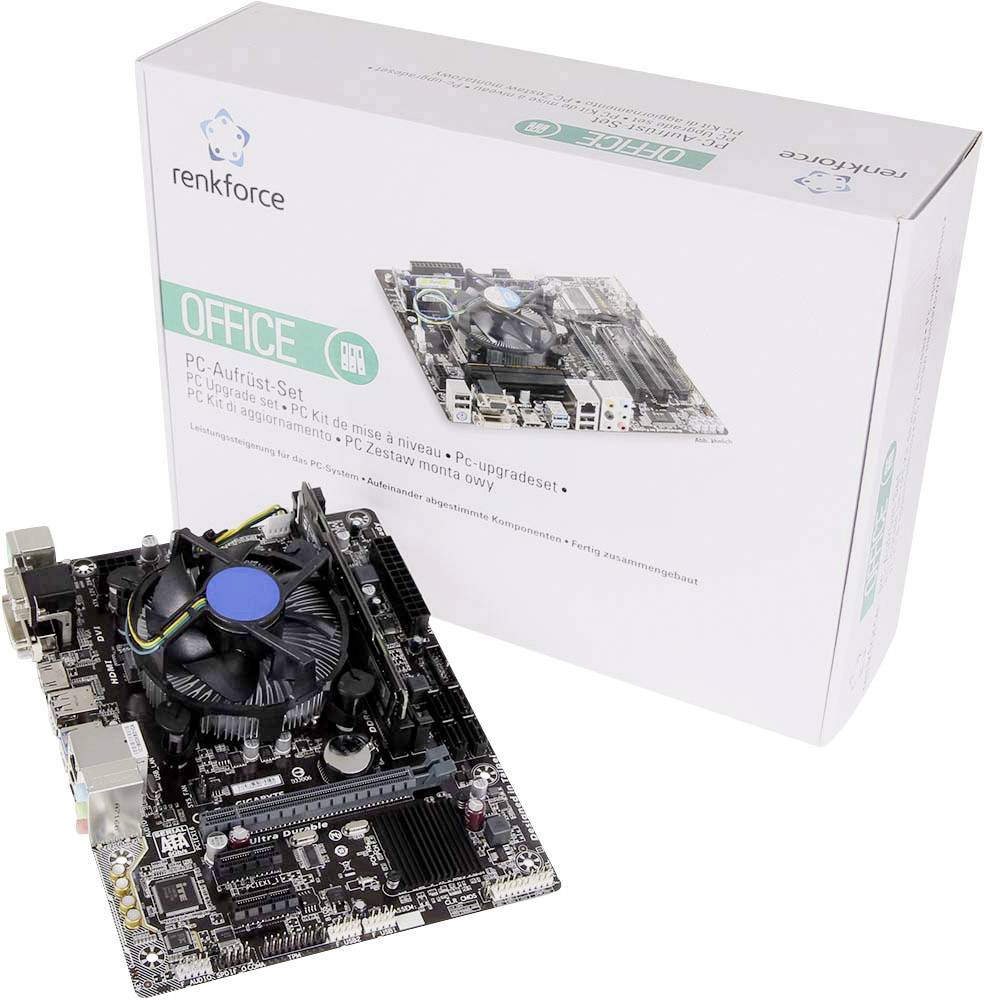 Renkforce;Kit tuning PC (bureau);Intel Core i3;i37100(2 x;3.9 GHz ) 8
