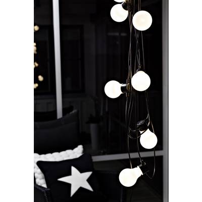 Konstsmide 2388-120 Guirlande lumineuse pour fêtes pour l'extérieur sur secteur Nombre de lumière 90 LED blanc chaud Lon-0