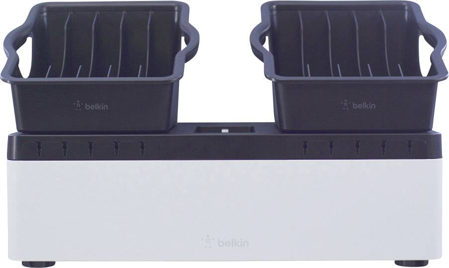 Belkin Store&Charge Go Bundle Station de charge USB Alimentation femelle, USB noir, blanc pour prise murale-6