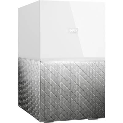 Disque dur externe de stockage au design cubique, blanc sur le dessus et à motif argenté sur la partie inférieure, idéal pour la sauvegarde et le stockage de données.