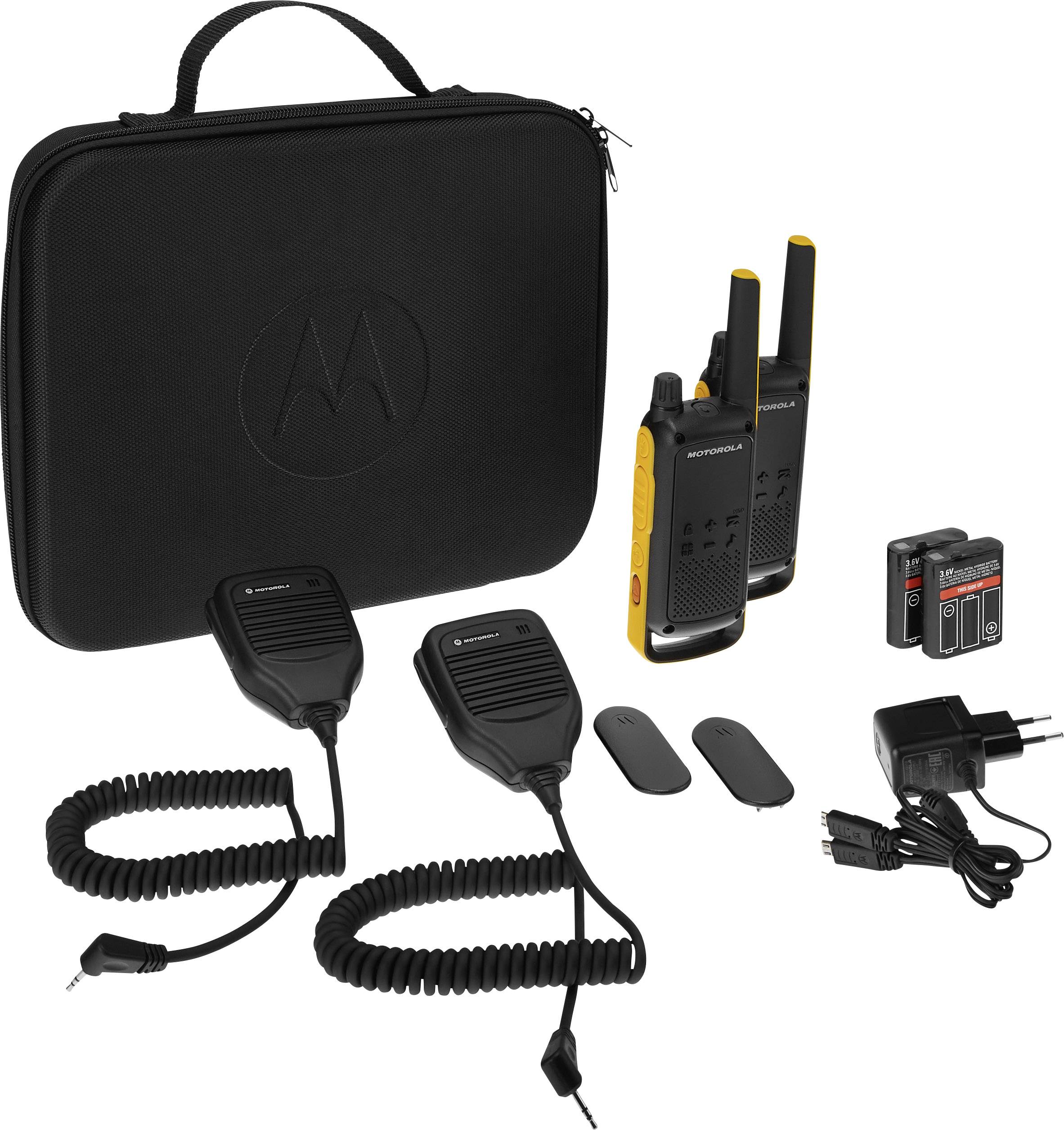 Talkie walkie PMR Motorola Solutions TLKR T82 Extreme RSM 188081 Jeu De 