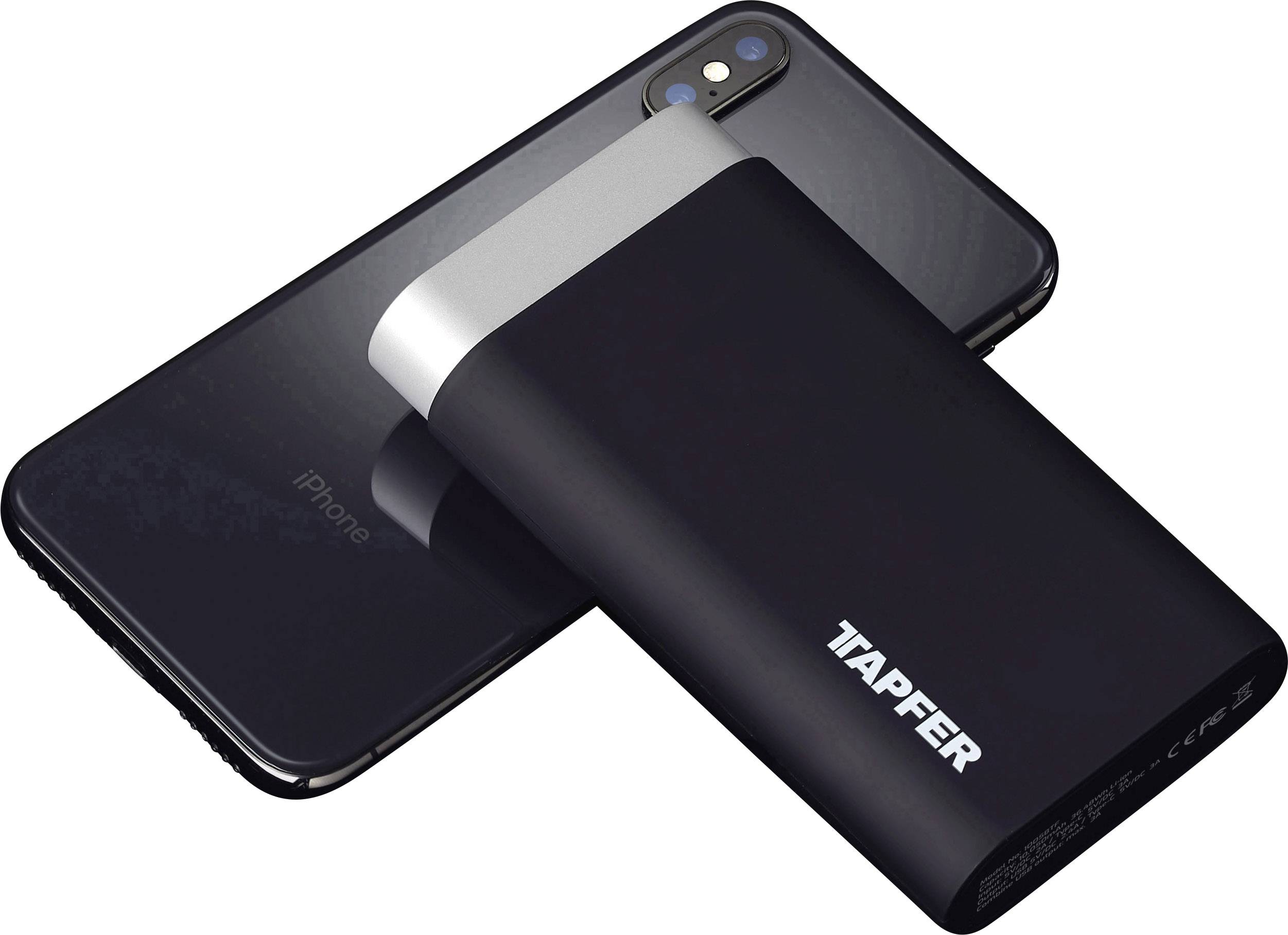 Tapfer TCP-20100 Powerbank (batterie supplémentaire) 20100 mAh Li-Ion noir, argent-7