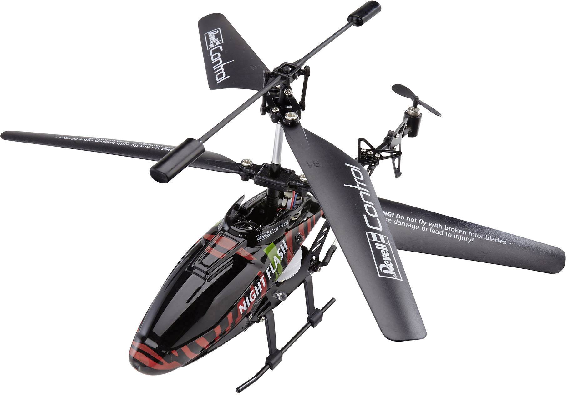 Hélicoptère RC débutant Revell Night Flash 24711 prêt à voler (RtF) 1 pc(s) Conrad.fr
