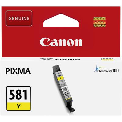 Canon Encre CLI-581Y d'origine  jaune 2105C001 Encre