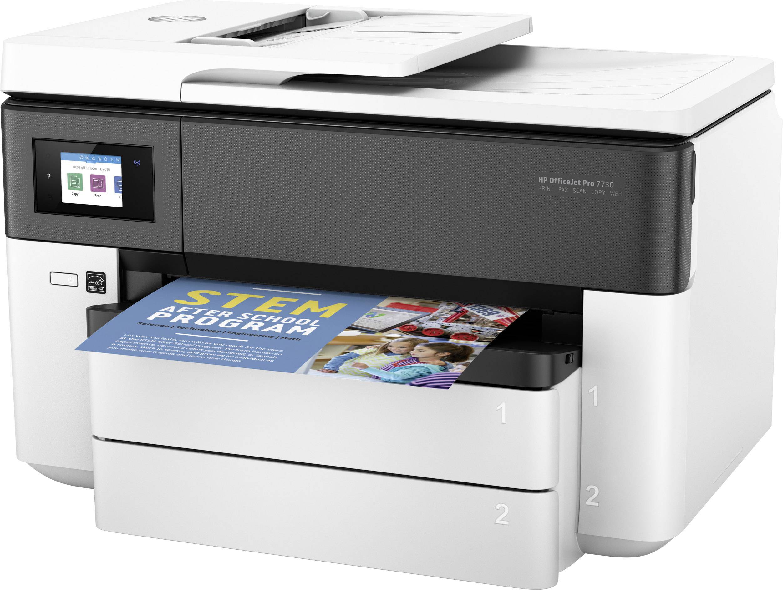 Hp Officejet Pro 7730 Wide Format All In One Imprimante Multifonction à Jet Dencre Couleur A3 