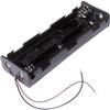 MPD BH26CW Support de pile 6x LR14 (C) raccordement par fils (L x l x H) 158 x 55 x 26 mm
