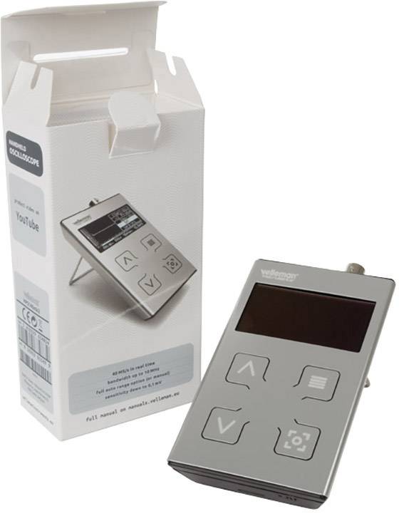 ScopeMeter Velleman HPS140MK2 10 MHz 40 Méch/s 8 bits Conrad.fr