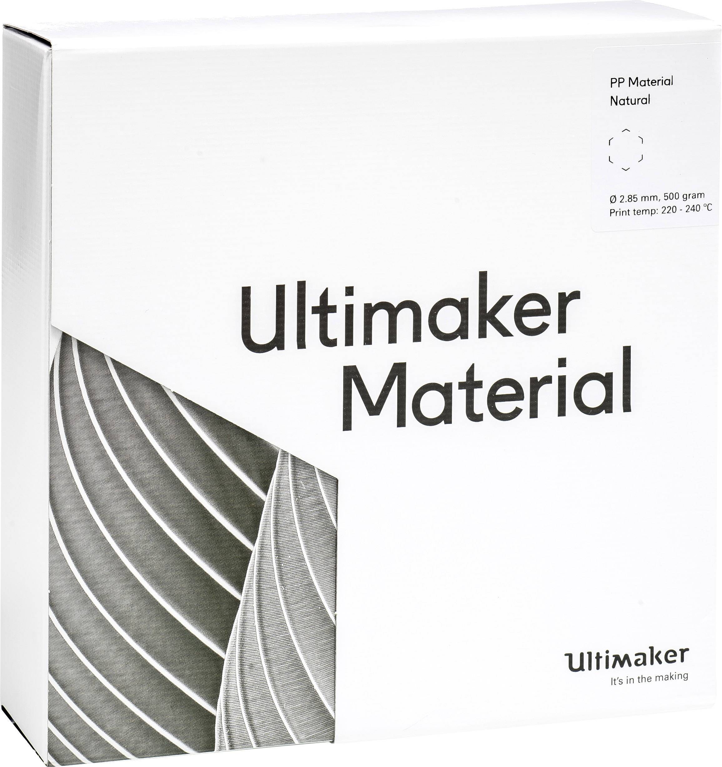UltiMaker M0590 Natural 500 - 215294 Filament PP (polypropylène) 2.85 mm 500 g naturel 1 pc(s)-4