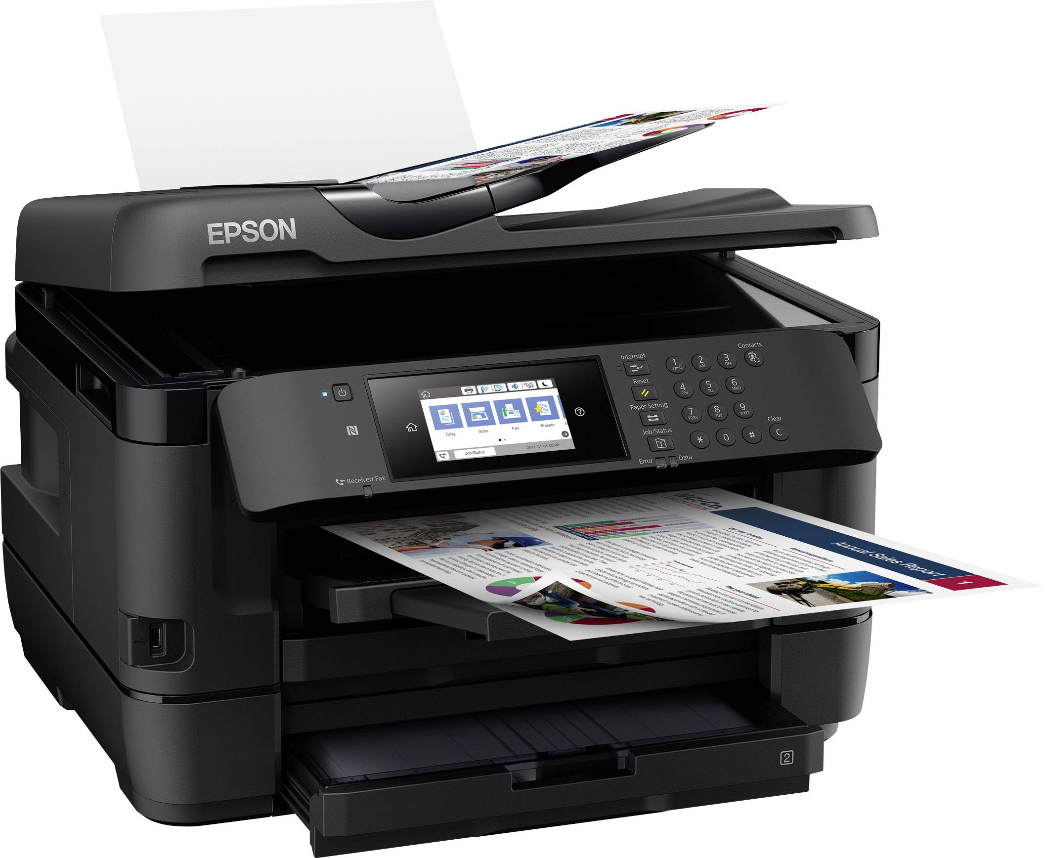 Epson WorkForce WF 7720DTWF Imprimante  multifonction  jet 