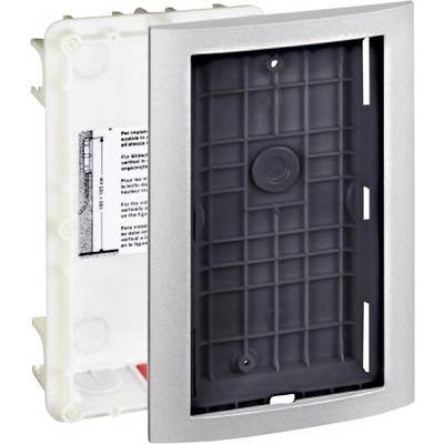 Châssis métallique avec panneau amovible en plastique, adapté pour le montage d'unités de commande dans les armoires électriques.