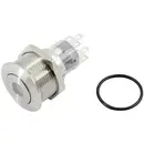 Bouton-poussoir TRU COMPONENTS TC-GQ22-A-22D/B/12V/S203 1602495 250 V 5 A 2 x Off/(On) IP65 à rappel 1 pc(s)