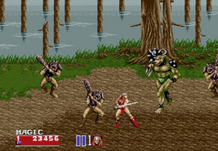 SEGA Megadrive Flashback HD Console rétro noir avec 2 manettes sans fil-17
