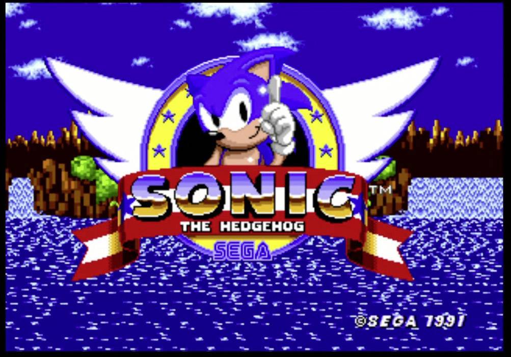 SEGA Megadrive Flashback HD Console rétro noir avec 2 manettes sans fil-23