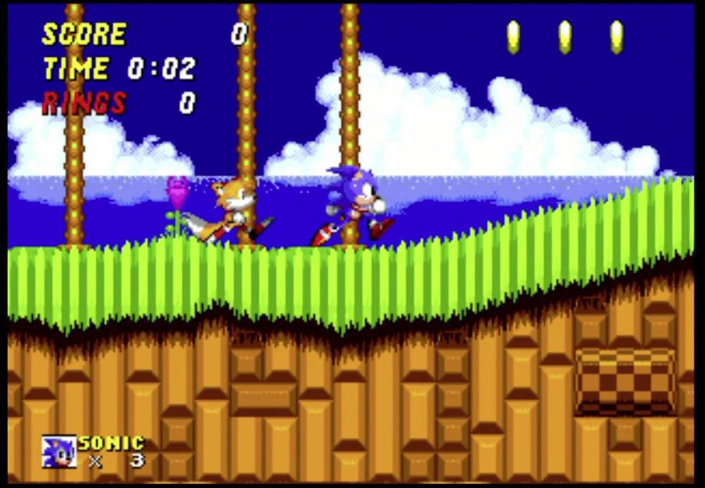 SEGA Megadrive Flashback HD Console rétro noir avec 2 manettes sans fil-29