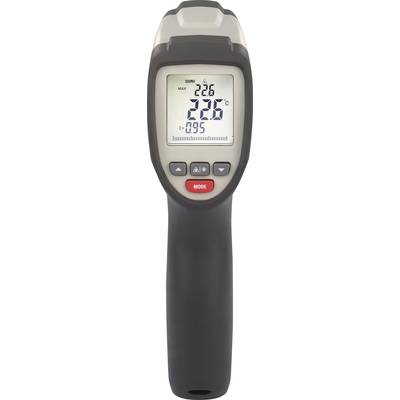 Thermomètre infrarouge numérique affiche une température de 22,6 degrés Celsius. L'appareil a une poignée noire et un affichage gris.