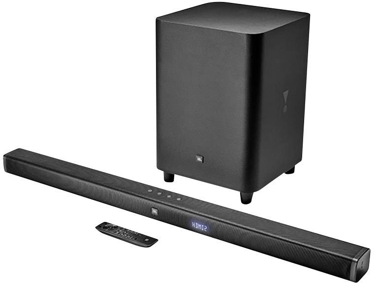 Jbl Bar Barre De Son Noir Bluetooth Avec Subwoofer Sans Fil