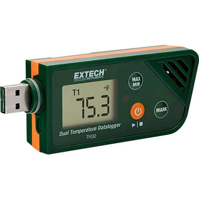Extech TH30 Enregistreur de données de température  Valeur de mesure température -30 à +70 °C        fonction PDF