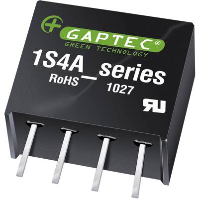 Convertisseur CC/CC pour circuits imprimés Gaptec 1S4A_0509S1.5UP 10070382 5 V/DC 9 V/DC 111 mA 1 W Nbr. de sorties: 1 x