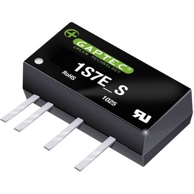 Convertisseur CC/CC pour circuits imprimés Gaptec 1S7E_0505S1.5UP 10020057 5 V/DC +15 V/DC, -15 V/DC 200 mA 1 W Nbr. de 