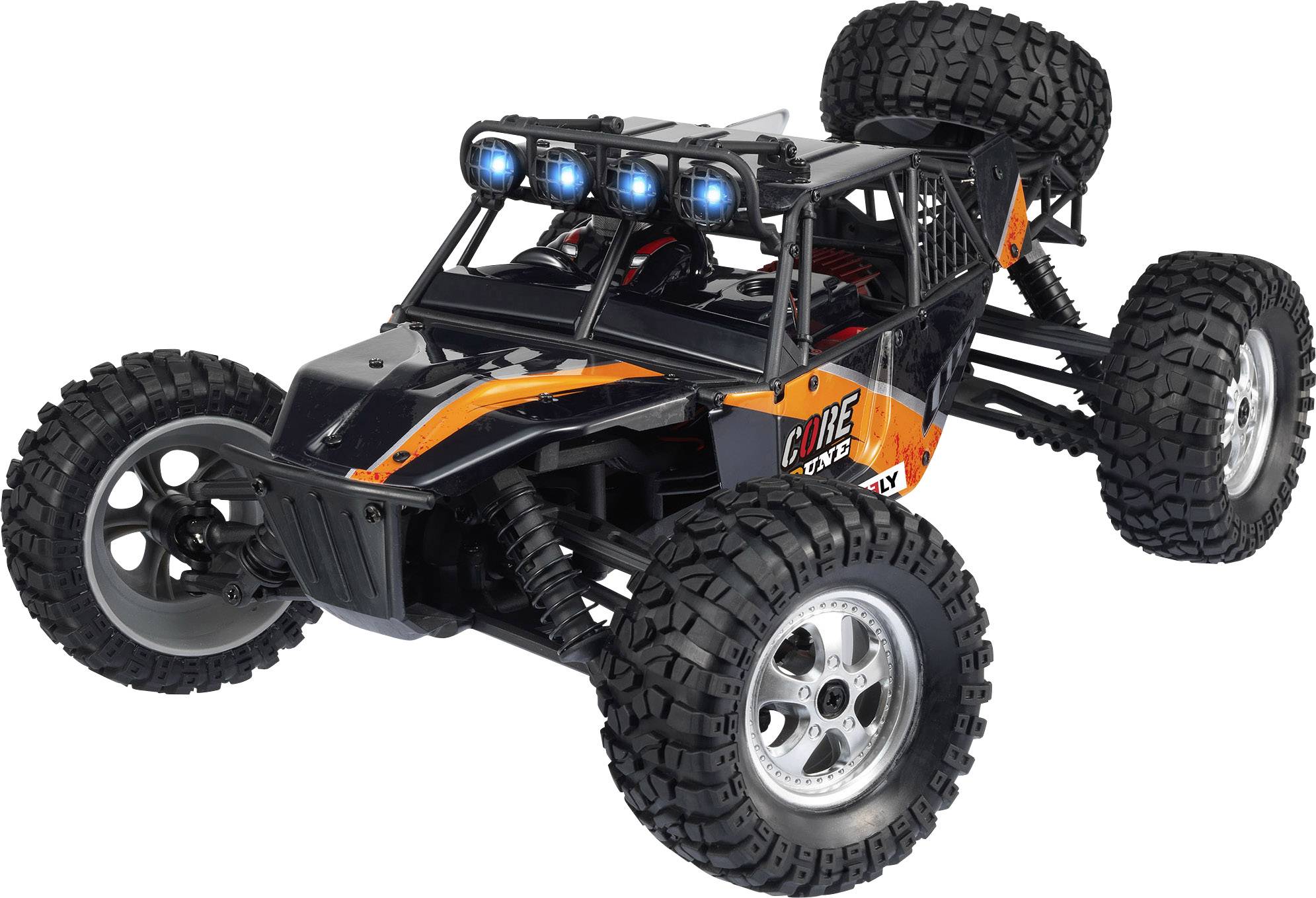 Buggy électrique Reely Carbon Fighter EVO 4 roues motrices (4WD) kit à ...