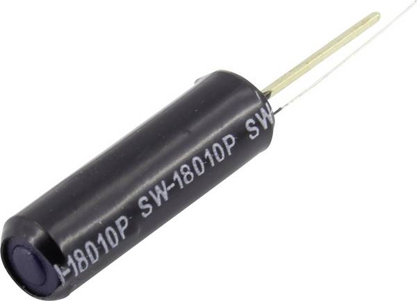 TRU COMPONENTS TC-SW-18010P Capteur de vibration Plage de mesure: 360 ° (max) picots à souder