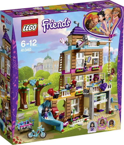 Lego Friends La Maison De L Amitié LEGO® FRIENDS 41340 Amitié maison Nombre de LEGO (pièces): 722 | Conrad.fr