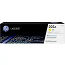 HP 203A CF542A Toner jaune 1300 pages d'origine Cassette de toner
