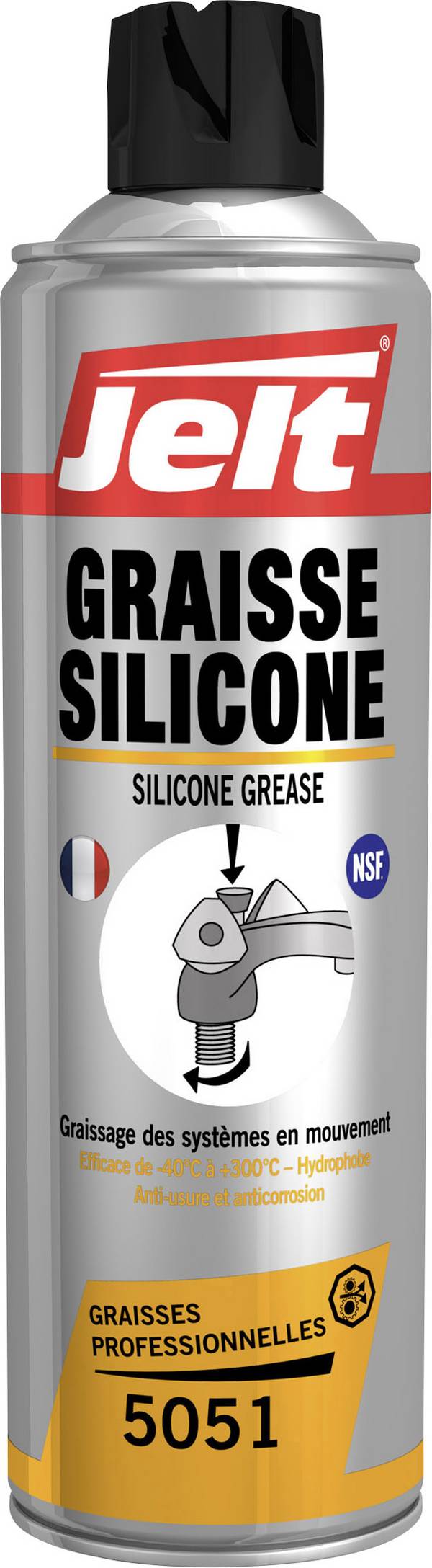 Jelt GRAISSE SILICONE Graisse silicone   500 ml