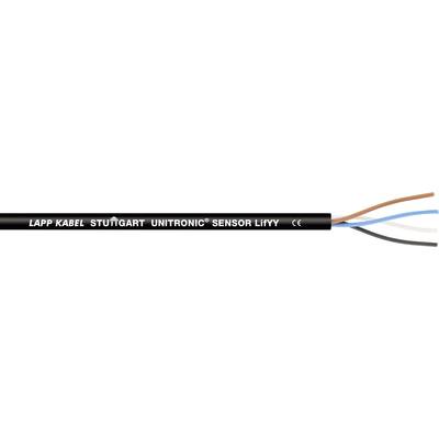 LAPP 7038902/1000 Câble capteurs/actionneurs UNITRONIC® SENSOR LifYY 5 x 0.34 mm² noir 1000 m
