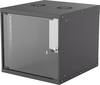 Intellinet Basic Line 9HE Boîtier mural 19" (l x H x P) 540 x 487 x 560 mm 9 UH noir (RAL 9005)