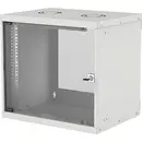 Intellinet Basic Line 9HE Boîtier mural 19" (l x H x P) 540 x 487 x 560 mm 9 UH gris clair (RAL 7035)