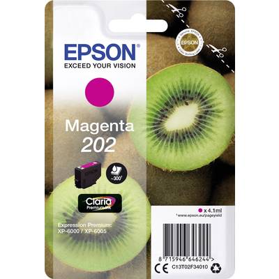 Epson Encre T02F3, 202 d'origine  magenta C13T02F34010