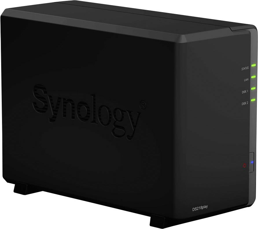 Boîtier serveur NAS Synology DiskStation DS218play 2 baie DS218play-2