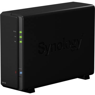 Synology  Boîtier serveur NAS  1 baie compatibilité vidéo 4K DS118-CH