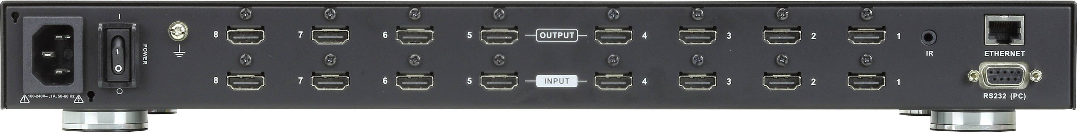 ATEN VM0808HA-AT-G 8 ports Switch matrice HDMI-6