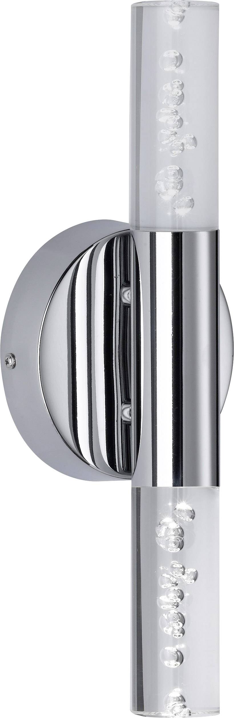 WOFI 4500.02.01.0044 Applique LED pour salle de bain 10 W blanc chaud chrome-1