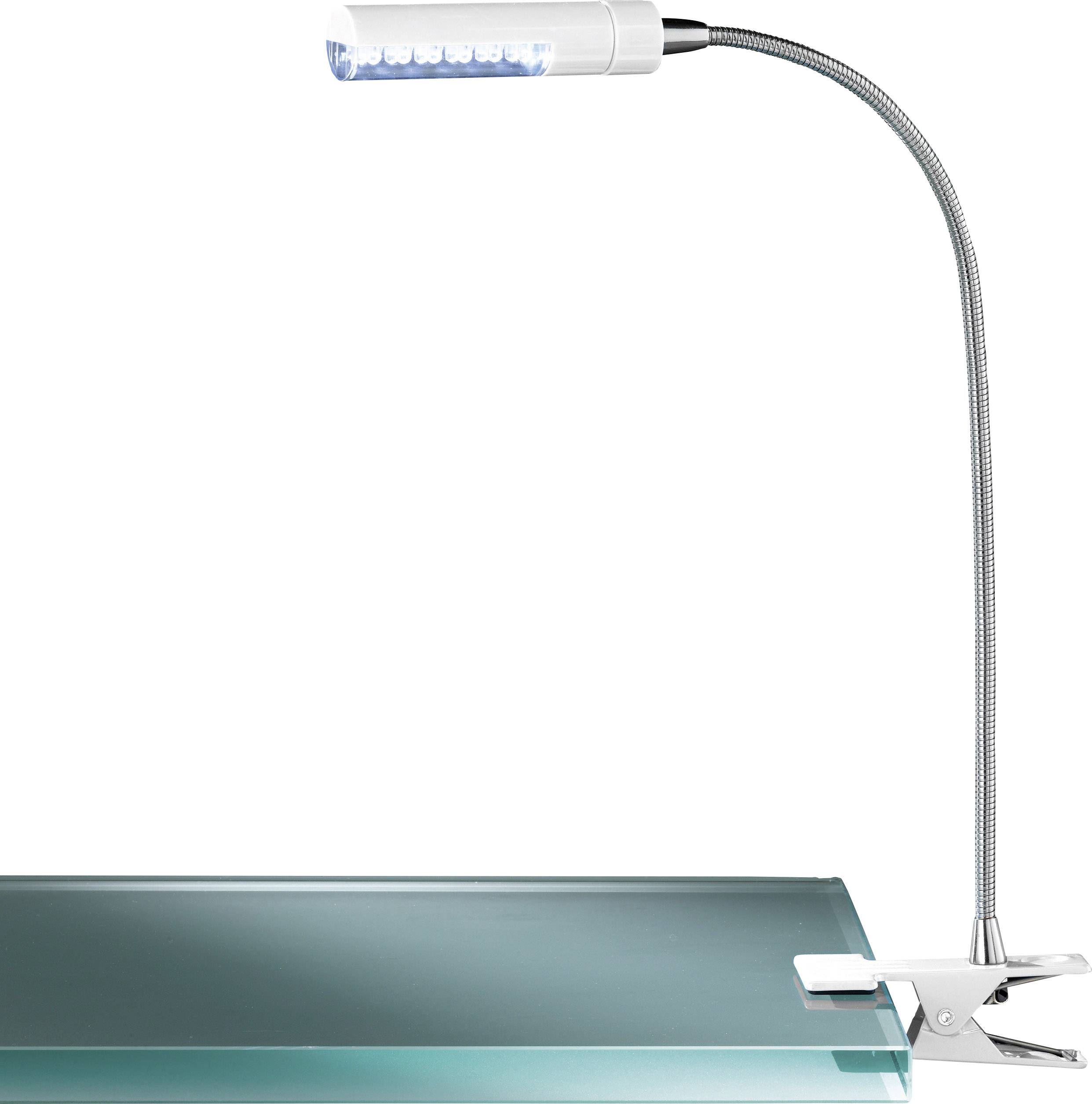Lampe De Travail à Pince LED Rotative 360° – Support E27, Câble 1,3 M – Pour Bureau, Lecture, Atelier – Réglable Et Antidérapante