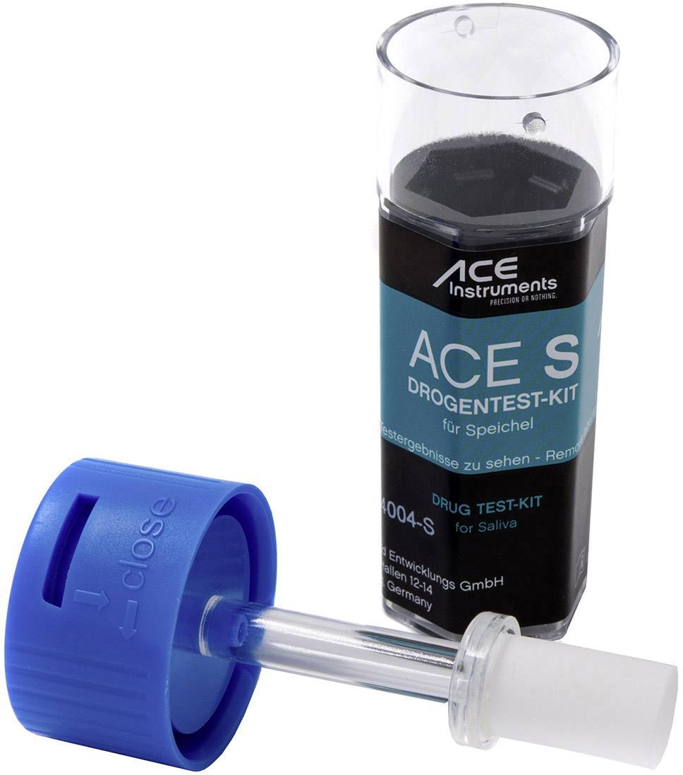 ACE Kit S 100341 Kit pour test de dépistage de drogue test salivaire Drogues testables