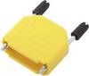 N/A 15 pôles encitech DPPK15-Y-K 6353-0105-02 matière plastique 180 ° jaune 1 pc(s)