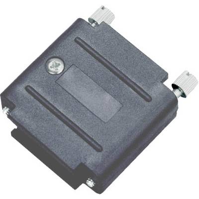 Un adaptateur électrique noir avec des bornes à vis, utilisé pour connecter des câbles dans des appareils électroniques.