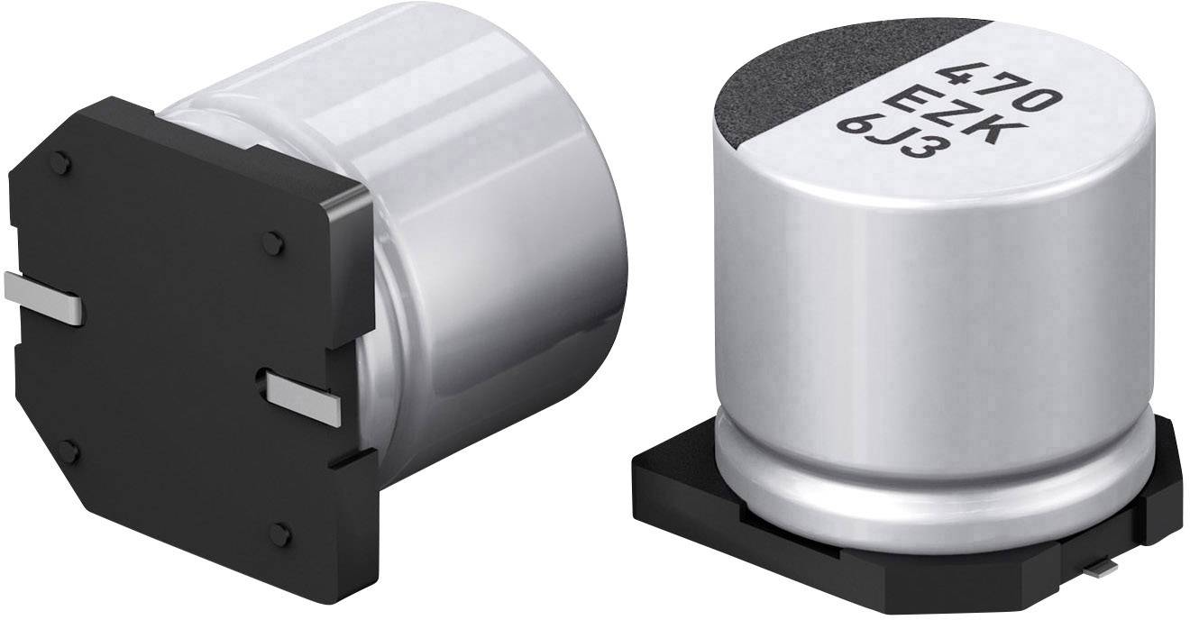 Panasonic Condensateur électrolytique CMS 47 µF 25 V 20 % (Ø x H) 5 mm x 5.8 mm 1 pc(s)