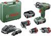 Bosch AdvancedImpact 18 2 vitesses-Perceuse-visseuse à percussion sans fil + mallette, + 2 batteries