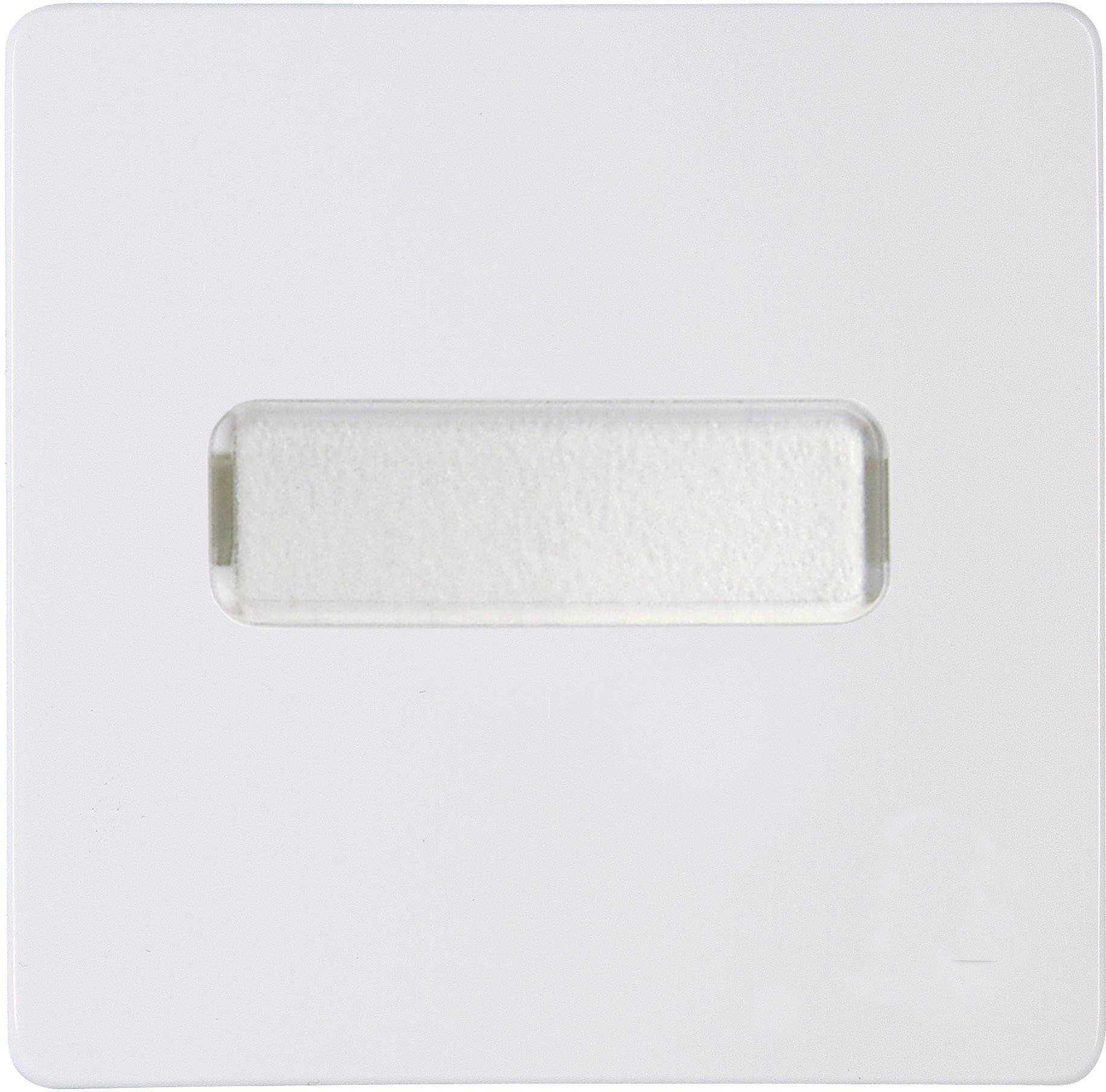 Kopp Cache Champ d'inscription, Bouton-poussoir HK05 blanc arctique 334202002 1 pc(s)