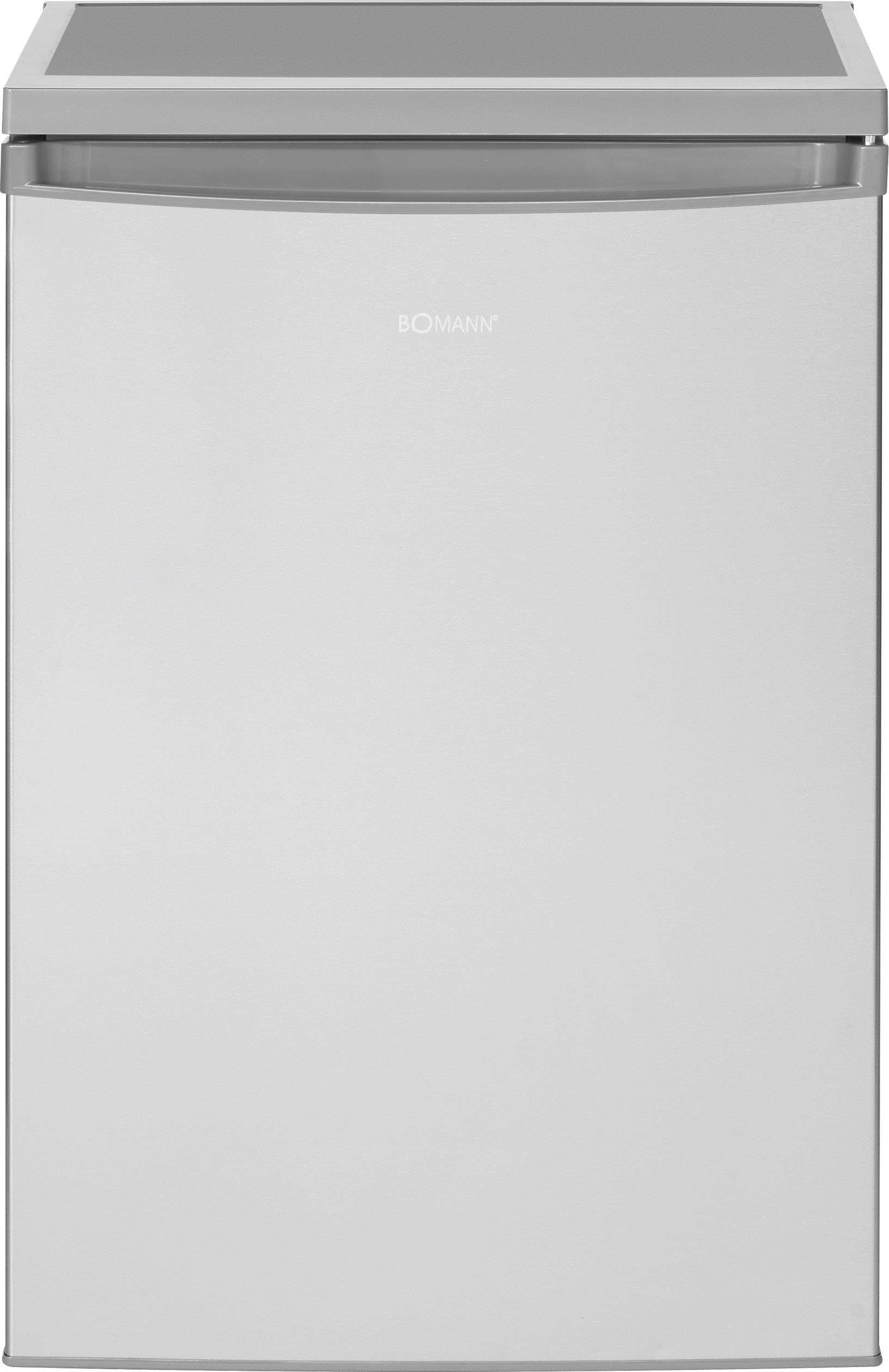 Bomann VS 2185 Réfrigérateur CEE: E (A - G) 137 l à poser acier inoxydable