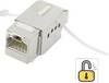 Module RJ45 encastrable Avec fonction de verrouillage Keystone CAT 6a Renkforce KSV10